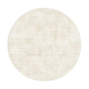 Tapis rond en viscose - Pearl Crème - product