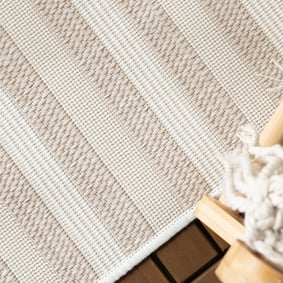 Tapis d'extérieur - Capri Curves Beige/Crème - product