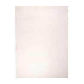 Tapis rond à poils courts - Cozy Blanc - product
