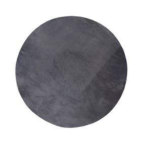 Tapis rond à poils courts - Cozy Anthracite - sfeer