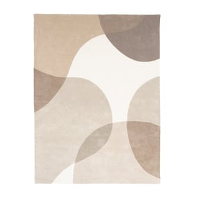 Tapis abstrait - Clarice Crème/Beige - product