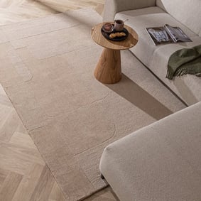Tapis en laine - Giselle Abstract Beige