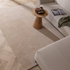 Tapis en laine - Giselle Abstract Beige