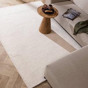 Tapis en laine - Giselle Abstract Blanc