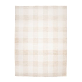 Tapis en sisal - Ranch Checkerboard Beige - product