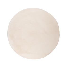 Tapis rond à poils courts - Cozy Crème - sfeer