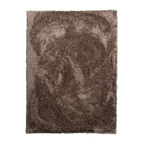 Tapis shaggy rond - Blaze Taupe - product