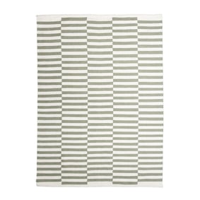 Couloir lavable - Dazzle Blocks Vert/Blanc - product