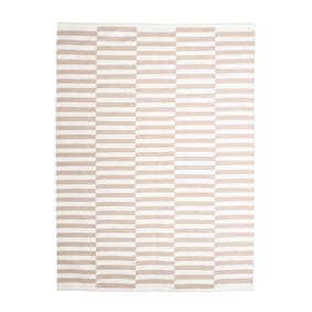 Couloir lavable - Dazzle Blocks Beige/Blanc - product