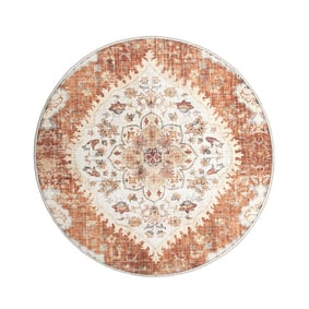 Tapis intérieur et extérieur - Santo Mandala Terracotta - product