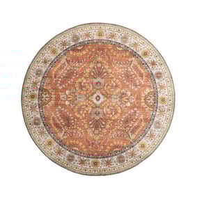 Tapis intérieur et extérieur - Santo Flora Terracotta - product