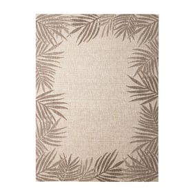 Tapis d'extérieur - Tiga Edge Taupe - sfeer