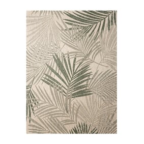 Tapis rond d'extérieur - Tiga Palm Vert - product