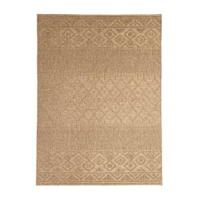Tapis en sisal - Dunes Geo Marron - product
