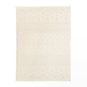 Tapis en sisal - Dunes Geo Crème - product