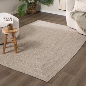 Tapis ovale intérieur et extérieur - Bali Beige