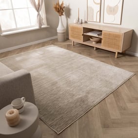 Tapis d'extérieur abstrait - Kaia Taupe