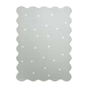 Tapis lavable - Cloudy Dots Menthe - sfeer