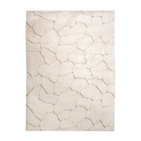 Tapis moderne intérieur et extérieur - Yune Stone Crème - product