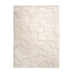 Tapis scandinave - Yune Stone Crème - sfeer