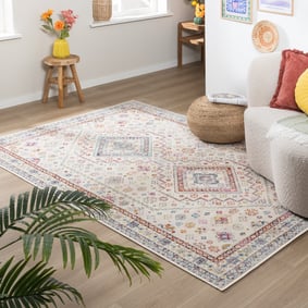 Tapis bohème - Joya Medallion Multicolore