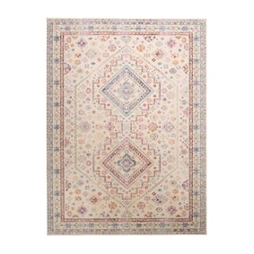 Tapis bohème - Joya Medallion Multicolore - sfeer