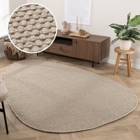 Tapis de jeu carré - Bliss Beige/Marron