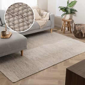 Tapis en laine - Bliss Beige Mélangé
