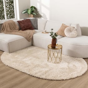 Tapis rond pour enfants - Blaze Beige