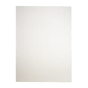 Tapis scandinave - Charm Arches Blanc - sfeer