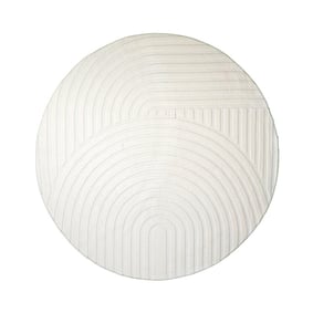 Tapis marbré - Charm Curves Blanc - product