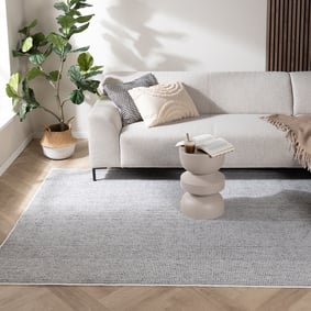 Tapis à poils courts - Lykke Gris Clair