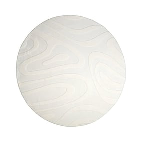Tapis marbré - Charm Shapes Blanc - product