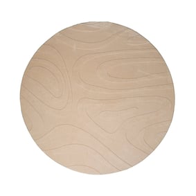 Tapis marbré - Charm Shapes Beige - product