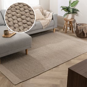 Tapis en laine - Bliss Beige/Marron