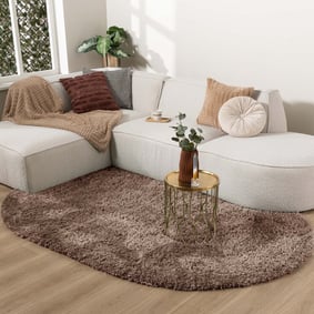 Tapis rond pour enfants - Blaze Taupe