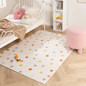 Tapis pour enfants lavable - Evi Confetti Multicolore