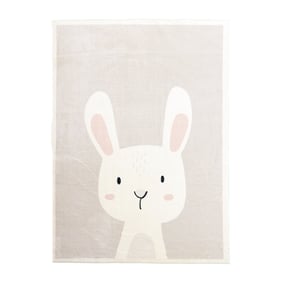 Tapis lavable pour enfant - Simba Bunny Blanc - sfeer