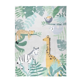 Tapis enfant - Jungle Giraffe Beige - sfeer