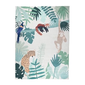 Tapis pour enfants - Jungle Luipaard Multicolore - product