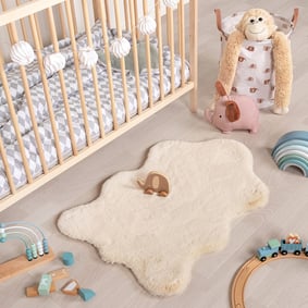 Tapis enfant - Huggy Sheep Crème