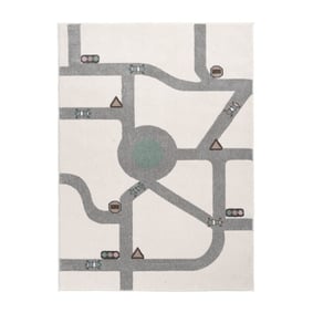 Tapis d'extérieur violet - Bowie Auto weg Crème - product