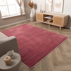 Tapis d'extérieur abstrait - Kaia Rouge
