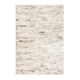 Tapis à poils longs - Blend Crème/Bleu - product