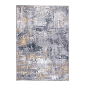 Tapis moderne - Strength Jaune - sfeer
