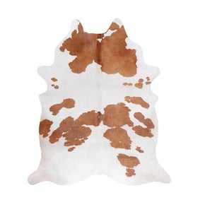 Tapis Peau de vache - Bovine Marron/Blanc - product