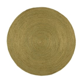Tapis en jute - Fair Rond Vert - sfeer
