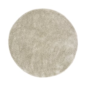 Tapis rond à poils longs - Lofty Menthe - sfeer