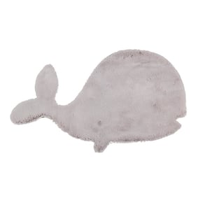 Tapis pour enfants - Huggy Walvis Gris - product