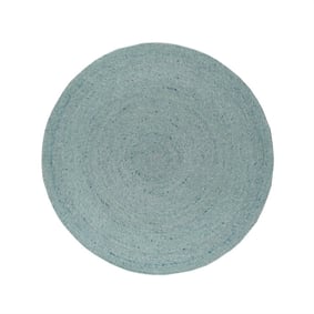 Tapis en laine rond - Wise Bleu - product